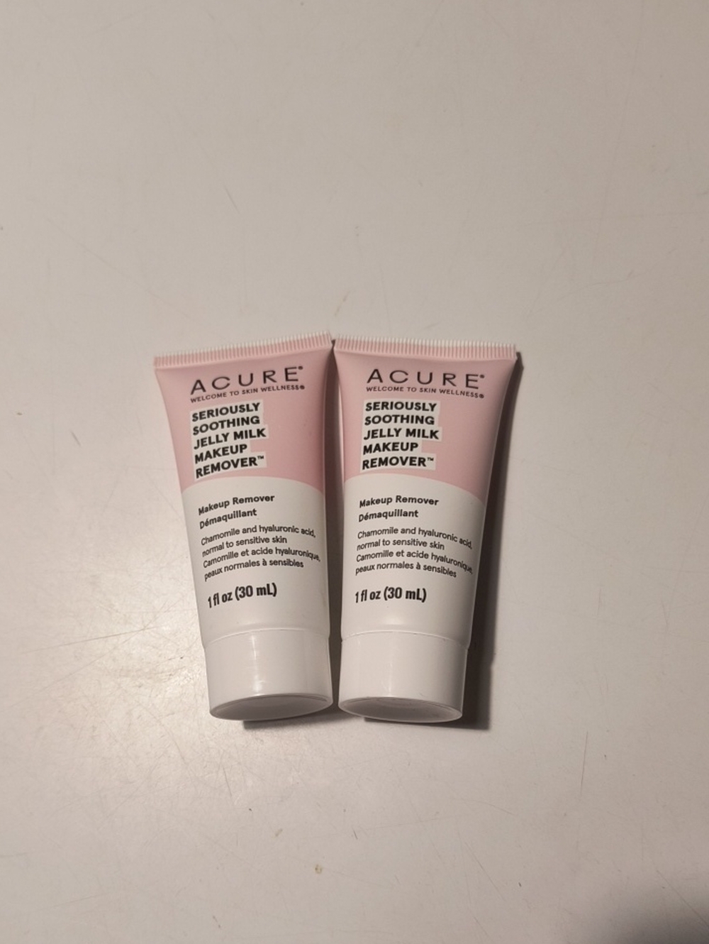 Acure Seriously Soothing Jelly Milk Makeup Remover Lot